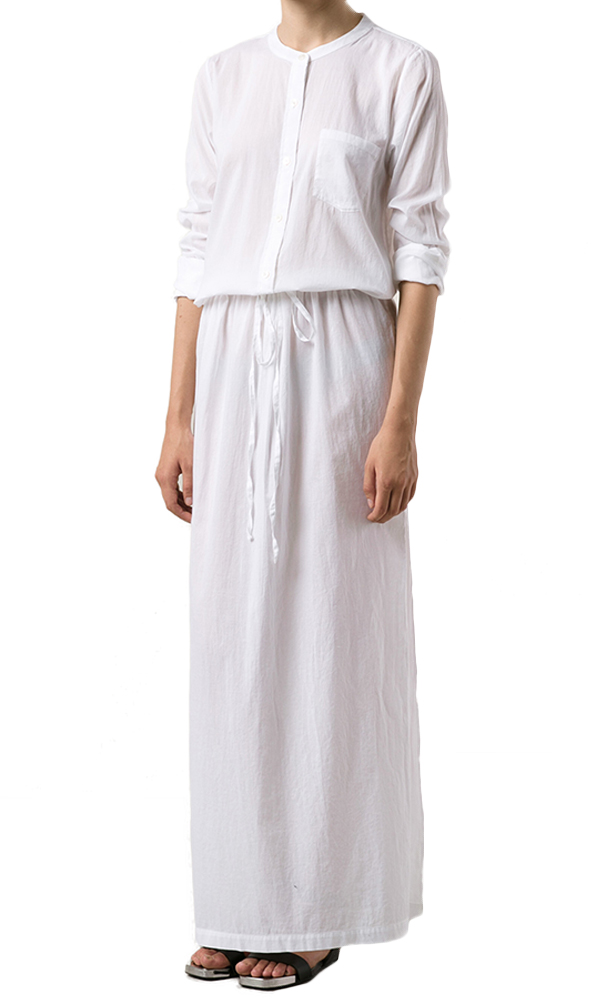 White Cotton Tunic View 2